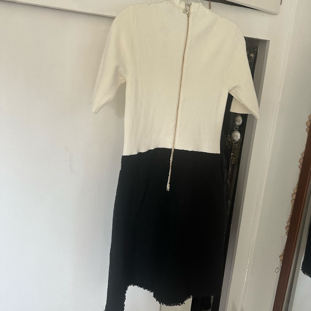 Ted baker katyyd mini moackabe tweed sweater dress NO OFFERS CONSIDERED - Picture 5 of 10